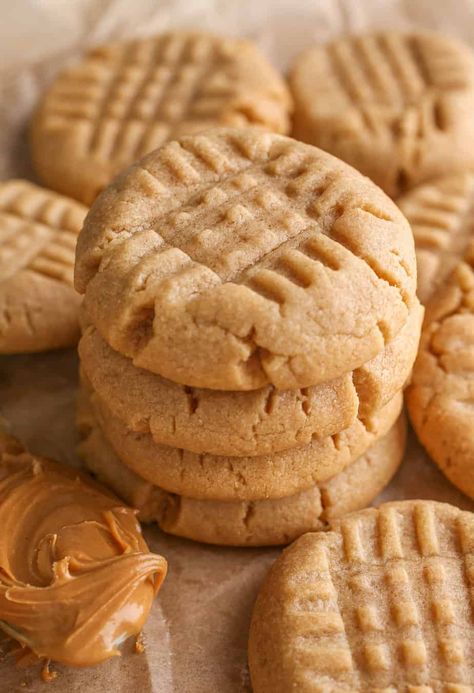 Peanut Butter Cookie Recipe Soft, Chewy Peanut Butter Cookie Recipe, Soft Peanut Butter Cookies, Best Peanut Butter Cookies, Chewy Peanut Butter Cookies, Butter Cookies Recipe, Peanut Butter Cookie Recipe, Easy Peanut Butter, 2 Ingredient