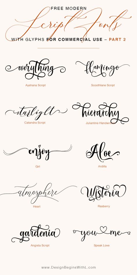 Free Modern Script Fonts With Stylish Glyphs For Commercial Use – Part 2 Best Fonts With Glyphs, Label Fonts Ideas, Wedding Envelope Fonts, Free Script Fonts For Commercial Use, Long Cursive Font, Free Cursive Fonts For Cricut, Script Handwriting Font, Fonts With Glyphs Free, Inkscape Fonts