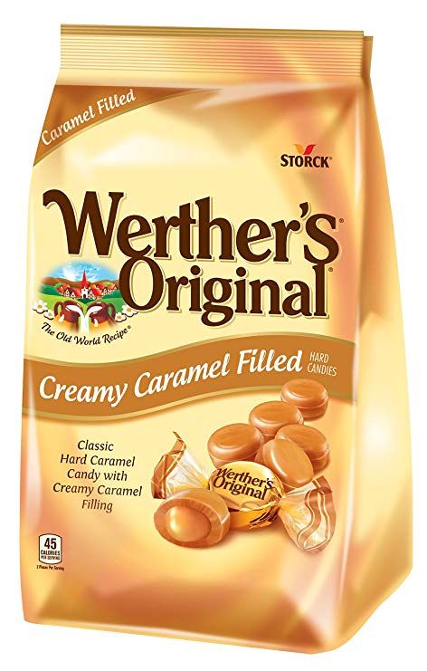 Filled Candy, Werthers Original, Individually Wrapped Candy, Wrapped Candy, Creamy Caramel, Cream Candy, Organic Snacks, Classic Candy, Caramel Candy