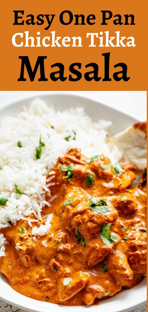 Best Chicken Tikka Masala Recipe, Chicken Masala Recipe, Chicken Curry Recipe Easy, Curry Recipes Easy, Chicken Tikka Masala Recipes, Tikka Recipe, Indian Chicken Recipes, Tikka Masala Recipe, Chicken Pieces