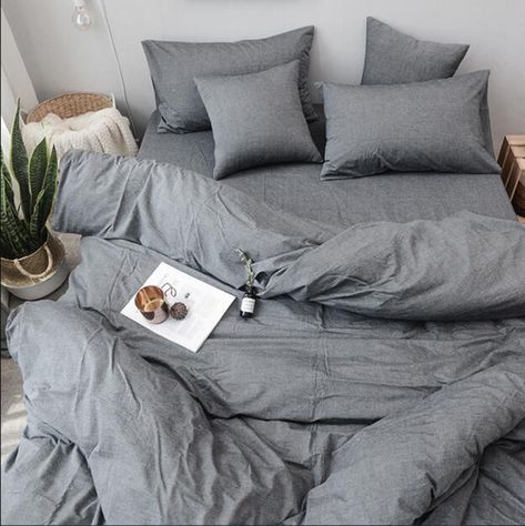 Grey Bed Covers, Gray Bed Set, Dark Grey Duvet Covers, Light Grey Bedding, Storage Bed Queen, Grey Bed, Grey Duvet, Bedding Sets Grey, Gray Duvet Cover