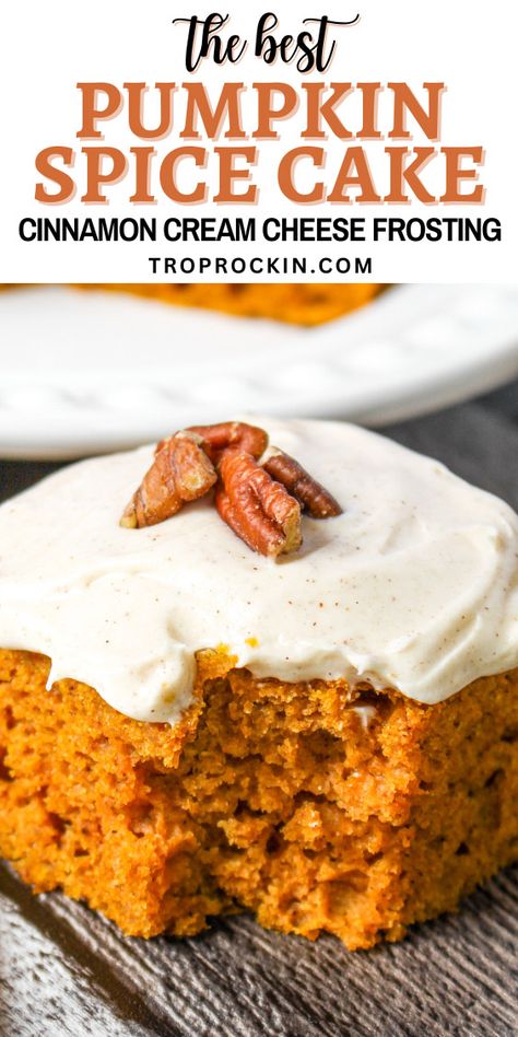 Homemade Pumpkin Spice Cake Crock Pot Spice Cake, Pumpkin Spiced Cakes, Icing For Pumpkin Cake, Betty Crocker Pumpkin Spice Cake, Moist Pumpkin Spice Cake, Deserts With Pumpkin, Box Spice Cake With Pumpkin, Pumpkin Spice Birthday Cake, Spiced Pumpkin Cake