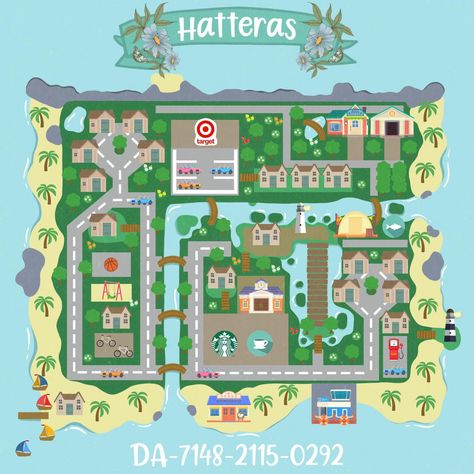 Kawaii, Horizon City, Dream Address, Nightmare Before Christmas Drawings, Pink Island, City Island, City Layout, Animal Crossing Wild World, Animal Crossing Characters