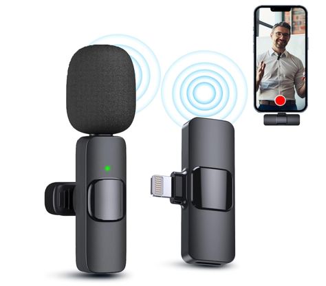 Content creators essentials Mini Microphone, Youtube Vlog, Lavalier Microphone, Barrier Free, Vlog Youtube, Iphone Video, Video Recording, Noise Reduction, Content Creators