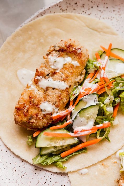 Copycat Crispy Chicken Snack Wrap (Gluten Free) - Unbound Wellness Malibu Chicken, Chicken Snack Wrap, Unbound Wellness, Gluten Free Wraps, Snack Wrap, Paleo Main Dishes, Crispy Chicken Tenders, Chicken Snacks, Aip Recipes