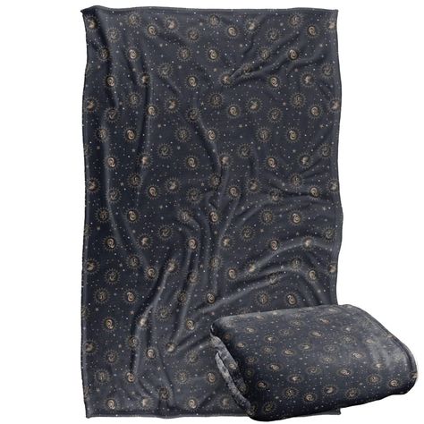 PRICES MAY VARY. HARRY POTTER HOUSE CONSTELLATIONS ULTRA SILKY TOUCH BLANKET - 300 GSM fabric provides warmth and comfort yet is lightweight and breathable, that will make a great decorative addition to any room. SHRINK and FADE RESISTANT - our products are hand-printed in the USA using a dye sublimation process. This design has amazing color vibrancy & Made of 100% polyester that is super soft and long lasting. SIZE: 36" x 58" Microfiber fleece fabric with double overlock stitch to create ultra Harry Potter Themed Room, Dark Academia Home, Mom Box, Harry Potter House, Potters House, Fantasy Rooms, Cute Blankets, Harry Potter Houses, Harry Potter Room