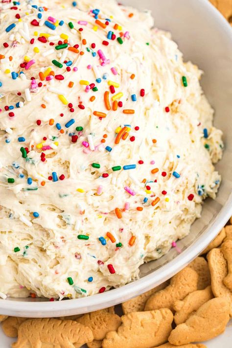 Cake Mix Dip, Birthday Cake Dip, Funfetti Dip, Cake Batter Dip, Cake Dip, Funfetti Cake Mix, Shugary Sweets, Sweet Dips, Cream Cheese Dips