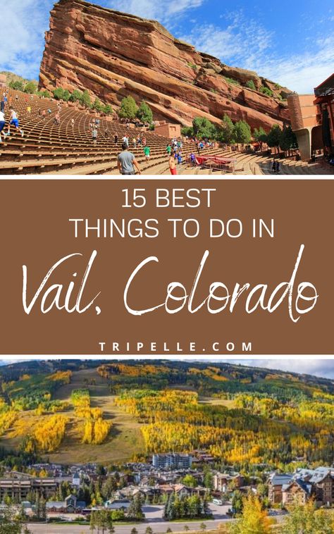 Vale Colorado, Vail Colorado Summer, Avon Colorado, Red Rocks Colorado, Things To Do In Colorado, Colorado Towns, Colorado Travel Guide, Road Trip To Colorado, Colorado Fall