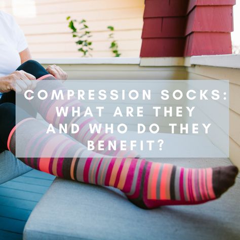 A lot of people hear the words “compression socks” and automatically think of those boring socks that only their grandparents wear. What people don’t realize, however, is that wearing compression socks can benefit everyone. Dr. Segal’s has created stylish and comfortable compression socks that can benefit almost anyone, regardless of age or lifestyle! #drsegals #thesockdoc #sockswithbenefits #compressionsocks #energysocks Benefits Of Compression Socks, Compression Socks Outfit, Leg Compression, Sock Outfits, Support People, A Lot Of People, Compression Socks, College Outfits, Snug Fit