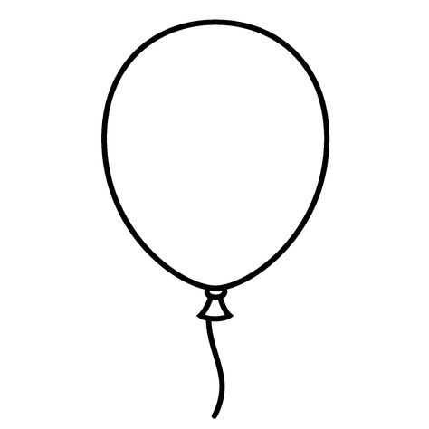 Balloon Black and White Download Picture｜illustoon Ballon Images, Balloon Black And White, Ballon Drawing, Birthday Balloons Clipart, Birthday Clip Art, Black And White Clip Art, Happy Birthday Animals, Black And White Balloons, Birthday Clip