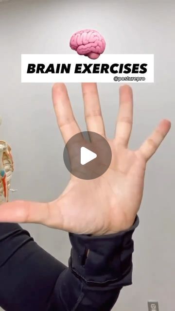 Left And Right Hemisphere Of Brain, Hand Stretching Exercises, Brain Exercises For Memory, Finger Workout, Brain Exercises, Simple Stretches, Brain Boosting Foods, Chi Gong, Hand Health