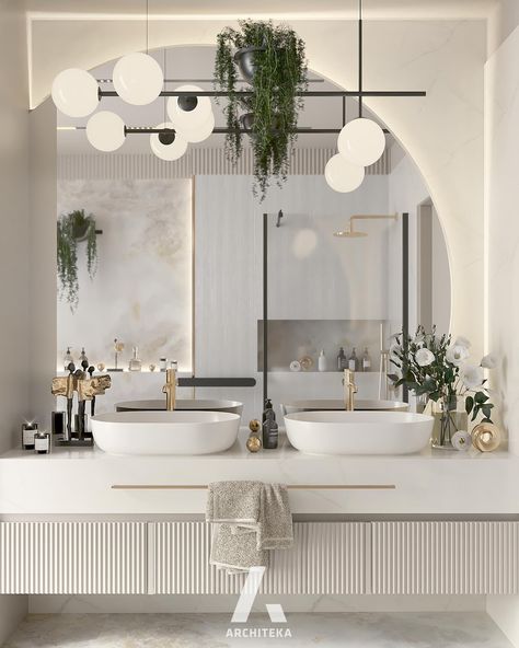 Bathroom Design Double Sink, Bathroom Lighting Over Mirror Double Sinks Master Bath, One Mirror Over Double Vanity, Double Bathroom Sink Ideas, Double Sink Bathroom Vanity Mirror Ideas, Double Sink Mirror Ideas, 2 Vanity Bathroom Ideas, Bathroom Vanity Ideas Double Sink, Bathroom Mirror Ideas Double Sink