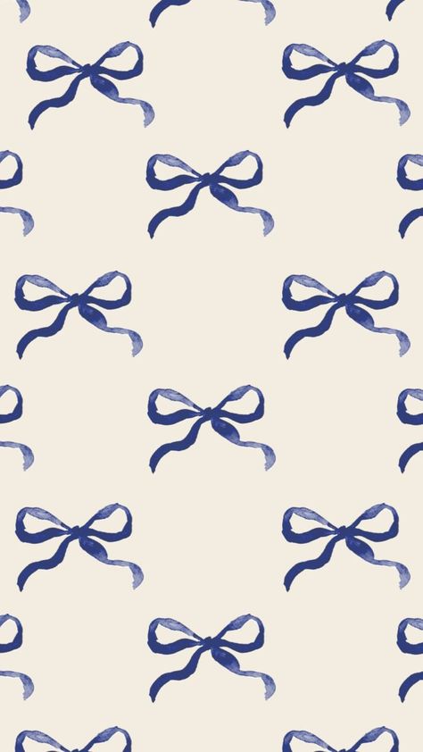 Blue Summer Aesthetic, Bow Wallpaper Iphone, January Wallpaper, Plain Wallpaper Iphone, Bows Coquette, Cute Home Screen Wallpaper, Dark Blue Wallpaper, Cute Blue Wallpaper, Cute Summer Wallpapers