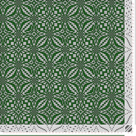 8shaft Weaving Drafts, Rosepath Weaving Draft, Overshot Weaving Drafts, Floral Weaving Pattern, Handweaving.net Weaving Draft, Easy Weaving Patterns, Handweaving.net Pattern, 16 Shaft Weaving Drafts, Overshot Weaving Patterns