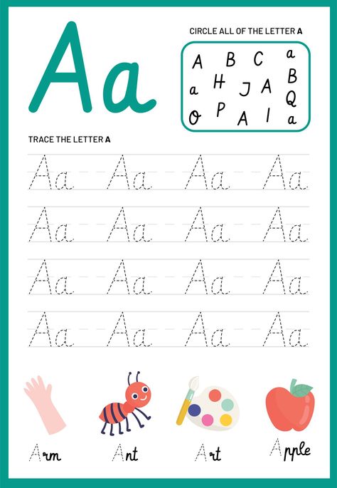 Letter A Writing Practice Free Printable, Worksheet For Letter A, Writing Letters Worksheet, Letter A Printables Free Preschool, Letter A Worksheets For Kindergarten, Alphabet Activities Kindergarten Worksheets Free Printable, Letter A Activities For Kindergarten, Letter U Worksheets Preschool, Letter A Preschool Activities