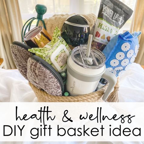 Hydration Gift Basket, Healthy Raffle Basket Ideas, Chiropractic Gift Basket Ideas, Spa Day Raffle Basket Ideas, Health And Fitness Gift Basket Ideas, Health And Wellness Raffle Basket, Fitness Raffle Basket Ideas, Healthy Food Gift Basket Ideas, Zen Gift Basket Ideas