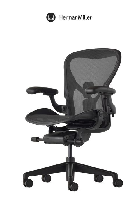 Aeron Chair, Home Office Inspiration, Comfortable Office Chair, Comfortable Office, Modern Office Chair, Work Chair, Modern Home Office, Home Office Chairs, Small Office