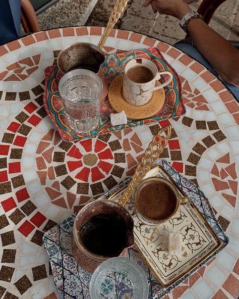 Coffee, cafe, turkish coffee, aesthetics, coffee date Coffee Culture Photography, Turkish Tea Aesthetic, Turkish Coffee Aesthetic, Cafe Date Aesthetic, Istanbul Coffee, Coffee Date Aesthetic, Turkish Summer, Turkish Aesthetic, Coffee Dates Aesthetic