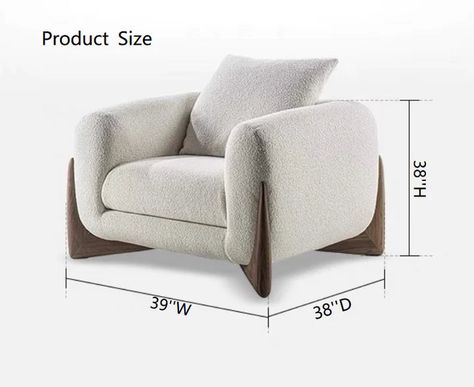 Wabi Sabi Sofa, Sofa 1 Seater, Clean Upholstery, Solid Wood Sofa, Sofa Set Designs, White Fleece, Cozy Style, Inviting Home, Wood Sofa