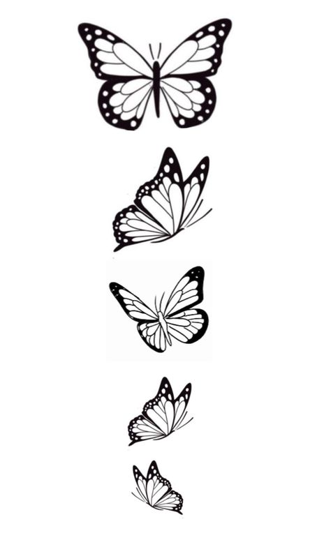 Butterfly Tattoo Pattern, Small Butterfly Stencil Tattoo, Monarch Butterfly Stencil, Half Face Half Butterfly Tattoo, Butterfly Arm Tattoo Men, Men's Butterfly Tattoo, Butterfly Designs Tattoo, Fancy Butterfly Drawing, Butterflys Flying Drawings