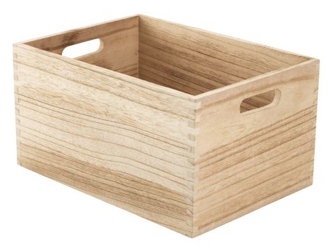 Basket THORMOD W24xL34xH18cm wood | JYSK Natural Baskets, Úložný Box, Wicker Baskets Storage, Metal Baskets, Brno, Hanging Storage, Basket Sets, Wood Sizes, Box With Lid