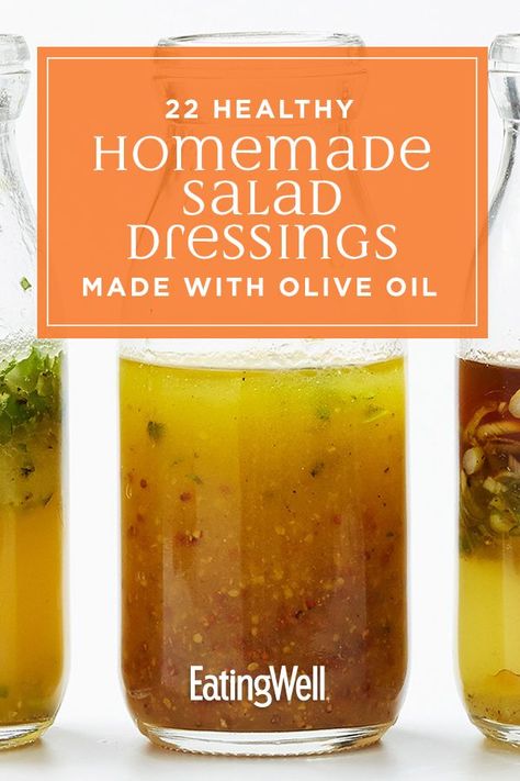 Olive Oil Salad Dressing Healthy, Single Serving Salad Dressing, Homemade Salad Dressings Healthy Easy, Healthiest Salad Dressing, Salad Dressing No Vinegar, Mediterranean Salad Dressing Recipes, Olive Oil Salad Dressing Recipe, Salad Dressing With Olive Oil, Olive Oil Dressing Recipes