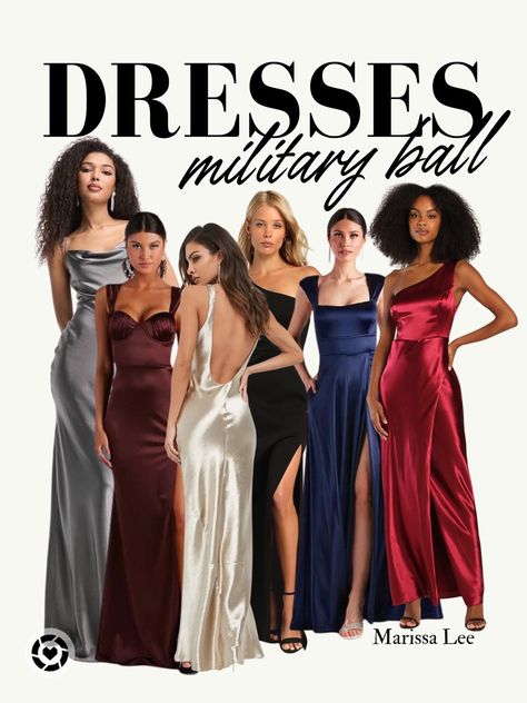 Don’t know what to wear to the 2023 military ball? These long, formal dresses are perfect for the military ball or other black tie event! All of these formal gowns are affordable and appropriate for the upcoming Marine Corps ball! All sorts of dress styles and colors for your next gala, prom, formal wedding, etc! Marine Corp Ball Dresses, Military Ball Dresses Jrotc High School, Marine Corps Ball Dresses, Marine Corps Ball, Marine Ball, Military Wife Life, Pretty Lavish, Military Ball Dresses, Military Wedding