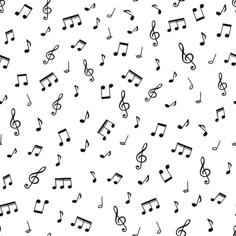 Musical Notes Clip Art, Musical Notes Art, Music Note Symbol, Music Notes Background, Music Clipart, Wallpaper Seamless, Music Backgrounds, Music Pictures, Journal Aesthetic