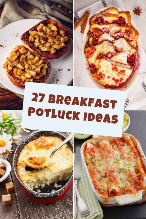 Here's our epic list of Breakfast Potluck Ideas to inspire your next morning get-together! Breakfast Potluck Ideas, Breakfast Potluck, Work Potluck, Work Breakfast, Smores Dip, Easy Potluck, Menu Sarapan Sehat, Potluck Ideas, Breakfast For A Crowd