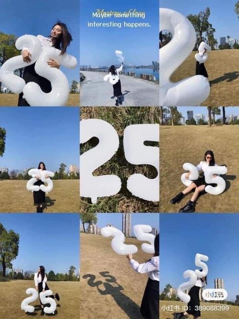 Number Balloons Photoshoot, Fairy Photography, Birthday Balloons Pictures, Debut Photoshoot, Happy 25th Birthday, Cute Birthday Pictures, Birthday Card Drawing, Birthday Post Instagram, Birthday Projects