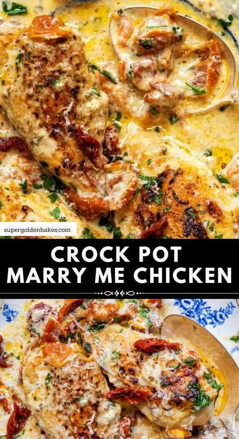 Crockpot Boneless Chicken Breast Recipes, Chicken Thighs Slow Cooker Recipes, Sundried Tomato Sauce, Slow Cooker Chicken Recipe, Chicken Breast Slow Cooker, Chicken Boneless Breast Recipes, Crockpot Chicken Thighs, Chicken Breast Crockpot Recipes, Slow Cooker Chicken Thighs