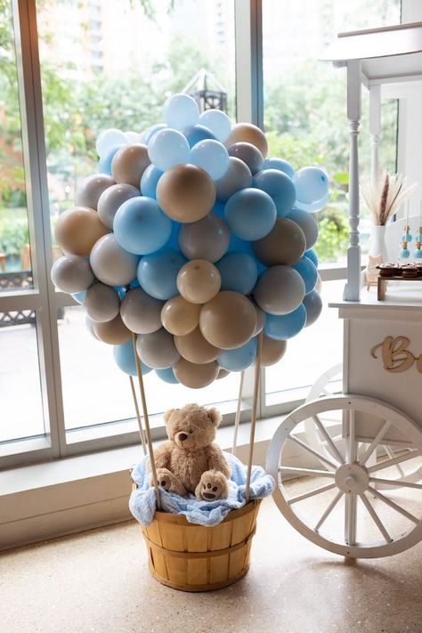 Teddy Bear Baby Shower Theme, Theme Bapteme, Bear Baby Shower Theme, Idee Babyshower, Baby Shower Theme Decorations, We Can Bearly Wait, Bearly Wait, Baby Shower Inspiration, Boy Baby Shower Themes