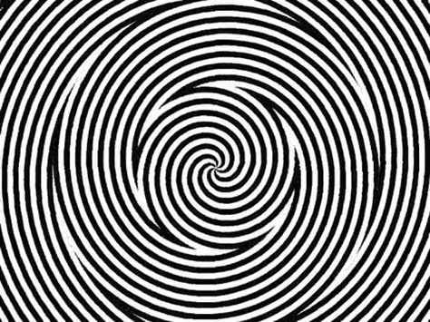 Hypnotic Spiral: watch it for a minute and then look away Hypnotizing Swirl, Trippy Pics, Moving Optical Illusions, Illusion Tricks, Optical Illusions Pictures, Illusion Pictures, Eye Tricks, 3d Eye, Optical Illusion Wallpaper