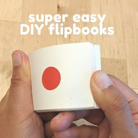 How to make super easy and fun DIY flipbooks with kids Easy Flip Book Ideas, Diy Flip Book, Flip Book Ideas, Flip Books Diy, Easy Flip Book, Flipbook Ideas, Flip Books Art, Flip Book Template, Mini Flip Book