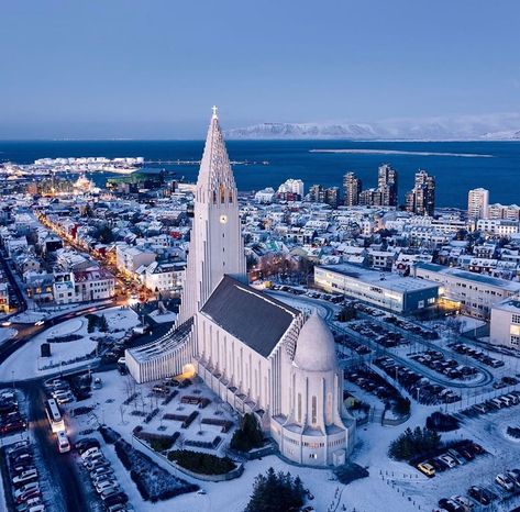 Iceland on Instagram: “Reykjavík, the capital of Iceland 🇮🇸 Have you visited Iceland before? 💙 #iceland Photo by @oscarbjarna” Iceland Photography Landscapes, Island Reykjavik, Architecture Site, Iceland Photos, Iceland Photography, Iceland Reykjavik, Reykjavik Iceland, Living Modern, Visit Iceland