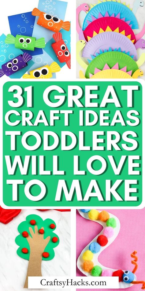 Get adorable craft ideas for toddlers! Explore a world of arts and crafts designed specifically for little hands. From simple paper crafts to fun DIY activities, these engaging craft projects are sure to keep your little one entertained for hours. Art Projects For 3 Year, Crafts For Pre K Art Projects, Arts And Crafts For Pre K, Kindy Craft Ideas, Fun Crafts For One Year Olds, Crafts For Ages 3-5 Art Projects, 3 Year Craft Ideas, Arts And Crafts For 1 Year, 3 Year Art Activities