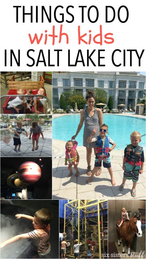 Salt Lake City With Kids, Utah Activities, Utah Summer, Southwest Travel, Slc Utah, Utah Vacation, Mom Things, Usa Destinations, Utah Adventures