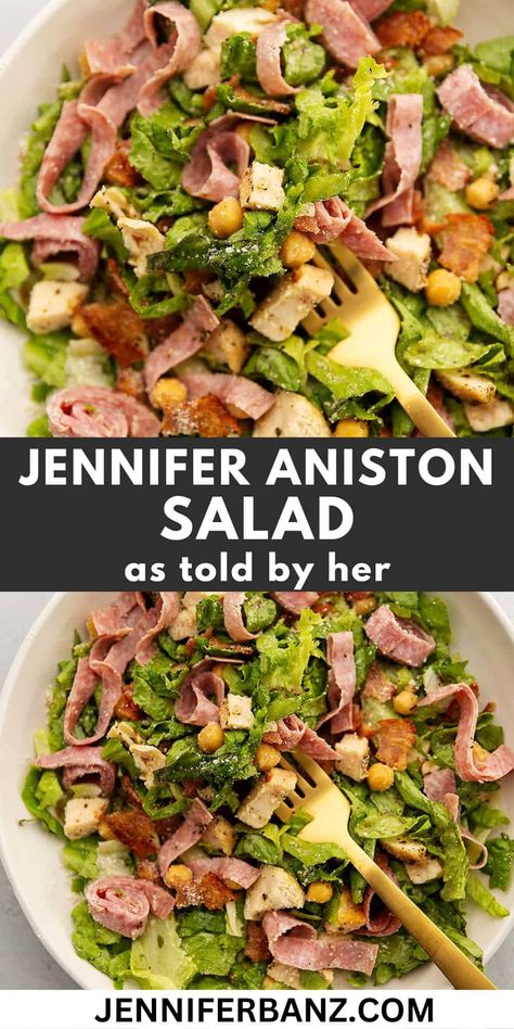 Chopped Feta Salad, Jeniffer Aniston Salad, Salads With Feta Cheese, Jennifer Anniston Salad Recipes, Jennifer Aniston Quinoa Salad Recipe, Keto Salads, No Carb Meals, Low Carb Salads, Keto Salad