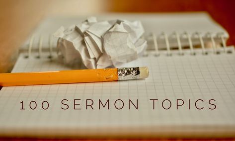 Coming up with sermon ideas is one of the biggest frustrations pastors have with preaching. How do you know where to begin? First, you need Teen Sunday School Lessons, Sermon Topics, Youth Sermons, Sermon Ideas, Homeschool Transcripts, Sermon Illustrations, Bible Study Materials, Sunday Sermons, School Lesson Plans