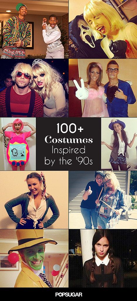 100+ Halloween Costume Ideas Inspired by the '90s 90s Movies Costumes, 90s Cartoon Costumes, 90s Inspired Halloween Costumes, 90s Dress Up, 90s Fancy Dress, Tv Show Halloween Costumes, Decades Costumes, 90s Halloween Costumes, Fashion Show Themes