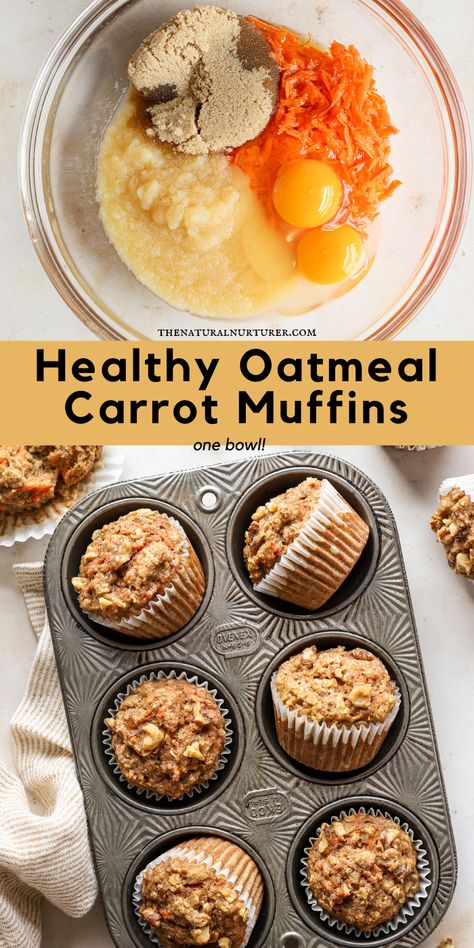 Healthy Muffins Carrot, Oat And Carrot Muffins, Gluten Free Carrot Muffins Healthy, Health Carrot Muffins, Zuchini Carrot Toddler Muffins, No Sugar Carrot Muffins, Carrot Oat Muffins Healthy, Oats Carrot Muffins, Flourless Carrot Muffins