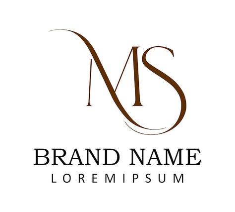 M And S Letter, M And S, Logo Development, S Letter Logo, B Letter Logo, Monogram Tattoo, Letter M Logo, S Logo Design, Wedding Logo Monogram