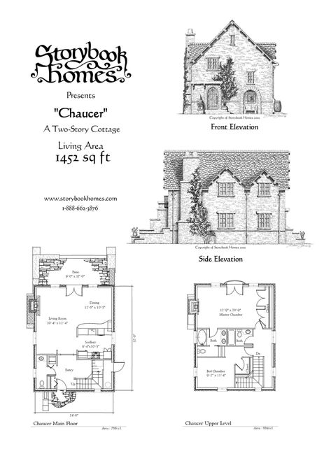 Witch Cottage Layout, English Cottage Layout Floor Plans, Storybook Cottage House Plans, Storybook Homes Plans, English Cottage House Plans, Storybook House Plan, Cottage Floor Plan, Cottage Flooring, Vintage Floor Plans