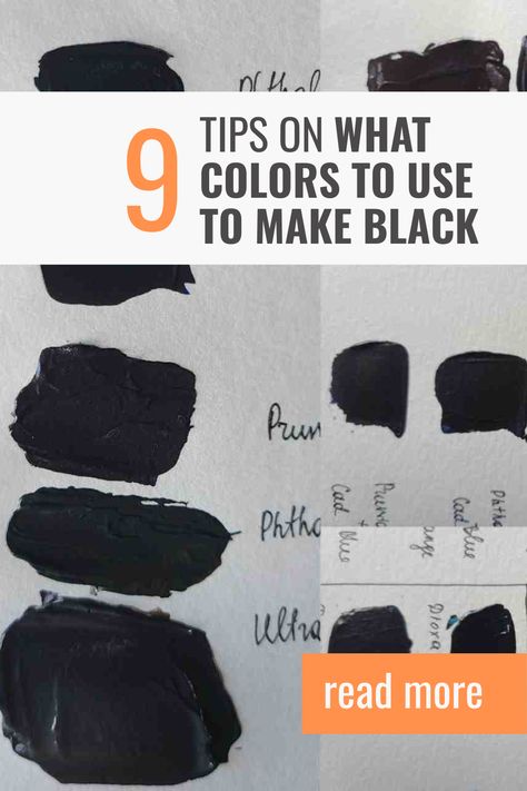 what colors make black How To Make Black Paint, What Colors Make Black, Shiny Black Hair, Painting School, Black Acrylic Paint, Grey Paint, Paint Acrylic, Acrylic Painting Tutorials, Black Shadow