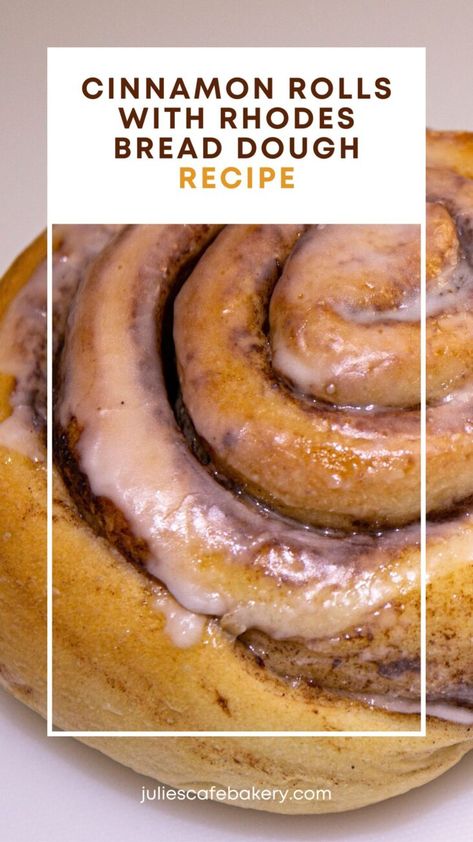 Cinnamon Rolls With Rhodes Bread Dough, Bread Dough Cinnamon Rolls, Rhodes Bread Dough Recipes, Cinnamon Rolls With Heavy Cream, Rhodes Rolls Recipes, Rhodes Bread Dough, Rhodes Cinnamon Rolls, Making Cinnamon Rolls, Heavy Cream Recipes