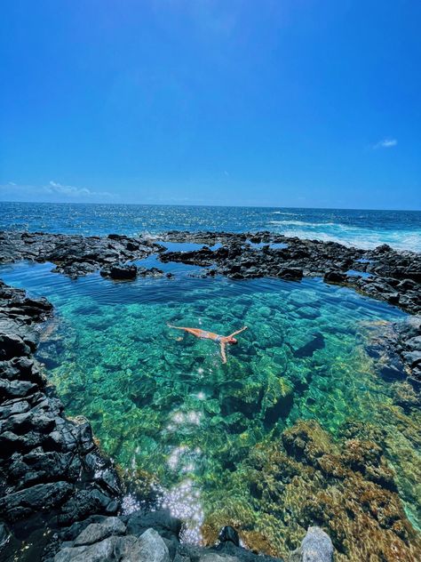 oahu hawaii Kuai Hawaii Aesthetic, Hawaii Tide Pools, Swimming In Hawaii, Sharks Cove Hawaii, Hawaii Lei Aesthetic, Ewa Beach Hawaii, Hawaii Aesthetic Oahu, Hawai’i Aesthetic, Hawaii Oahu Aesthetic