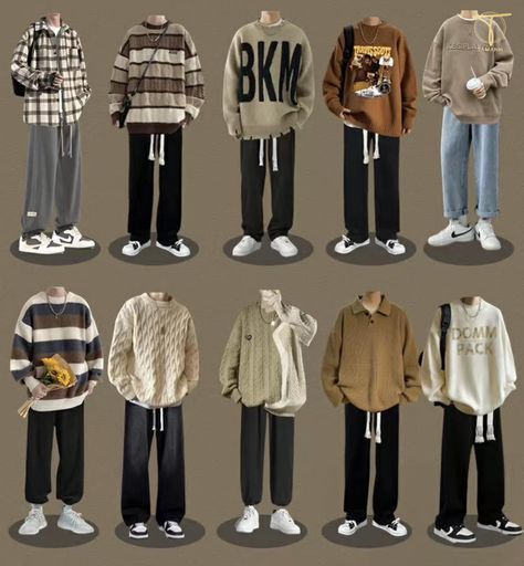 Nam gầy nên mặc gì? Cách phối đồ cho nam gầy đẹp, phong cách Short Mens Fashion, Mens Outfits Winter, Casual Male Outfits, Speing Outfits, Male Urban Fashion, Minimalist Streetwear, Gay Outfits, Streetwear Fashion Men, Guys Fashion Casual