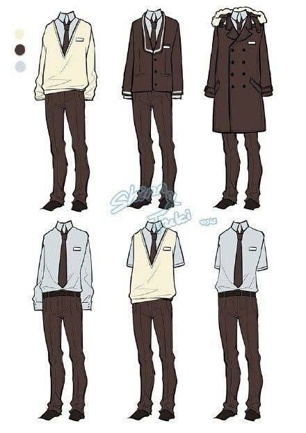 Clothing Sketches, Clothing Design Sketches, Drawing Anime Clothes, Anime Dress, Fashion Design Drawings, Fashion Design Sketches, Drawing Clothes, Men's Clothes, Fashion Design Clothes