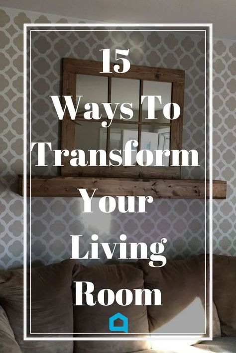 15 Inspirational DIY's from the #hometalk community to help you give your living room a revamp on a budget. #diy #livingroom Diy Living Room Designs, Cozy Living Room Decor Ideas On A Budget, Update Living Room On A Budget, Living Room Alternative Uses, Easy Living Room Makeover, Diy Decor Living Room, Living Room Diy Decor, Creative Accent Wall Ideas, Diy Home Improvement Living Room