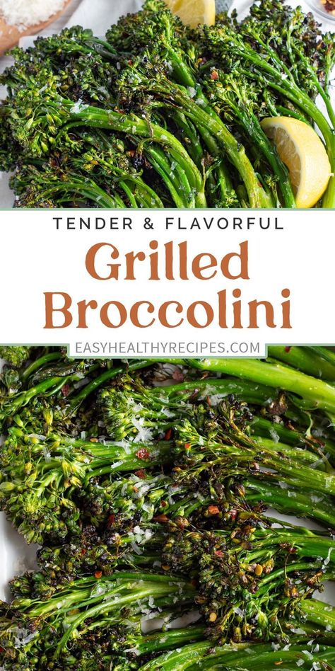 How To Cook Brocollini, Grilled Broccolini Recipe, Grilled Brocollini, Grill Broccoli, Brocollini Recipes, Brocolini Recipes, Side Veggies, Autumn Meals, Broccolini Recipe